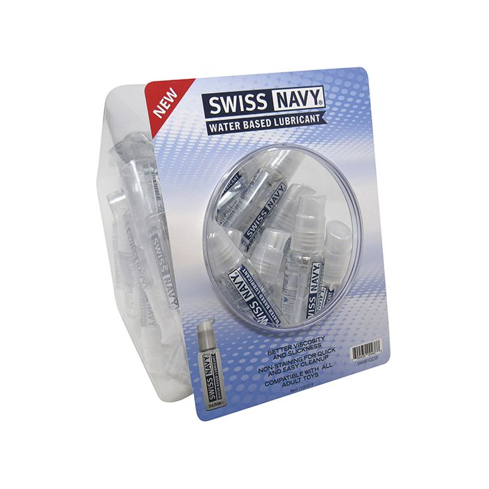 Swiss Navy Water Based Lubricant - 1 oz Bowl of 50