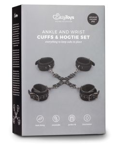 Easy Toys Hogtie w/Hand & Anklecuffs - Black