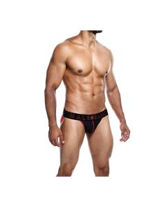 Male Basics Neon Jockstrap Red