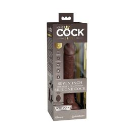 King Cock Elite Dual Density Vibrating Silicone Cock w/Remote